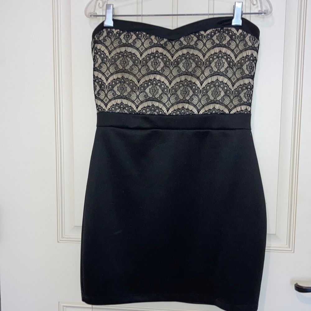 Black with lace dress from Ardene